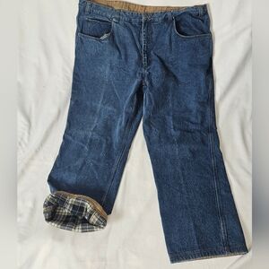 Duluth Flannel Lined Jeans 46x32